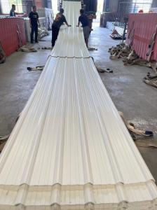 China Corrugated Plastic PVC Roof Tiles Fire Resistance 2.0mm Thickness factory
