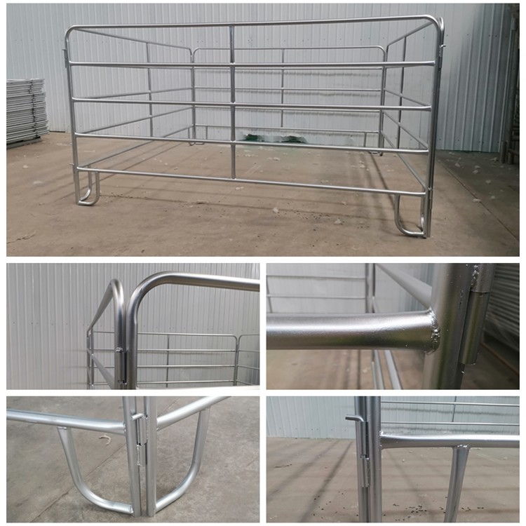 Australia Portable Farm Livestock Steel Fence Panels Galvanized For Cattle