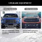 VIiknav for 22-23 Raptor Ford F150 grille lights LED grille decorative lights,