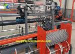 Galvanized Wire Cyclone 415v Chain Link Fence Machine