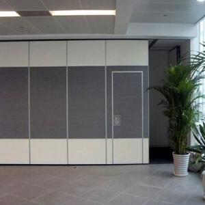 China Fireproof Acoustic Room Dividers / Commercial Sliding Partition Wall factory
