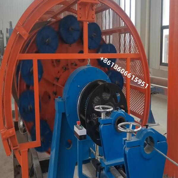 Good Price Drum Type Wire Armoring Machine 250/32+32 Bobbin From Real Manufactur