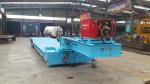 16 Tire Steel Semi Truck Trailer for Excavator Transport Gooseneck Lowboy Low