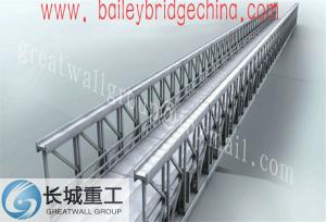 China Long span bailey bridge,steel bridge Truss Assembly Steel Bridge，GW D bridge,CB450 bridge factory