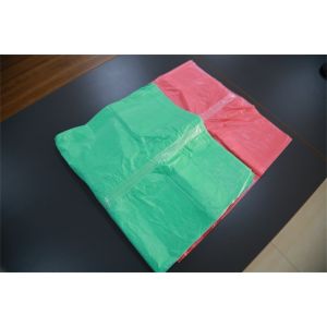 Dissolving Water Soluble Laundry Bags , Disposable Garments Plastic Laundry Bags