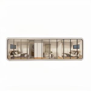 China Steel Sandwich Panel Modular Home Shipping Villa Capsule Cabin Prefab Container House factory