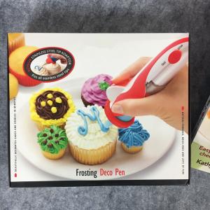 China DIY Kitchen Baking Tools Electric Frosting Deco Pen For Chocolate Sauce factory