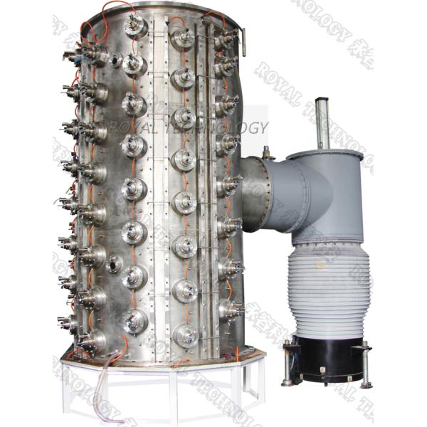 Glass Lighting PVD Plating Machine , Crystal Chandelier Multi Arc Vacuum Plating Equipment