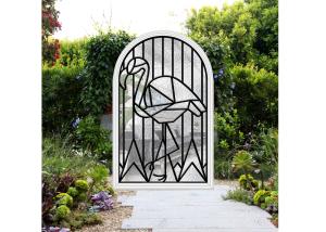 China Black Powder Coating Plastic Frame For Door Glass Fluorine Carbon Painting factory