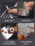 Eco-Friendly 304 Stainless Steel Cat Litter Scoop with Sustainable Wooden Handle