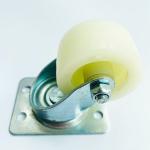 Plate Fat Nylon Rotating Wheel Caster With Zinc Plated 1.5 Inch 2 Inch 2.5 Inch