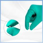 Protective Green Disposable Nitrile Gloves For Gardening Landscaping