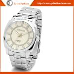 012A Stainless Steel Watches Unisex Watch Quality Steel Analog Watch Roman
