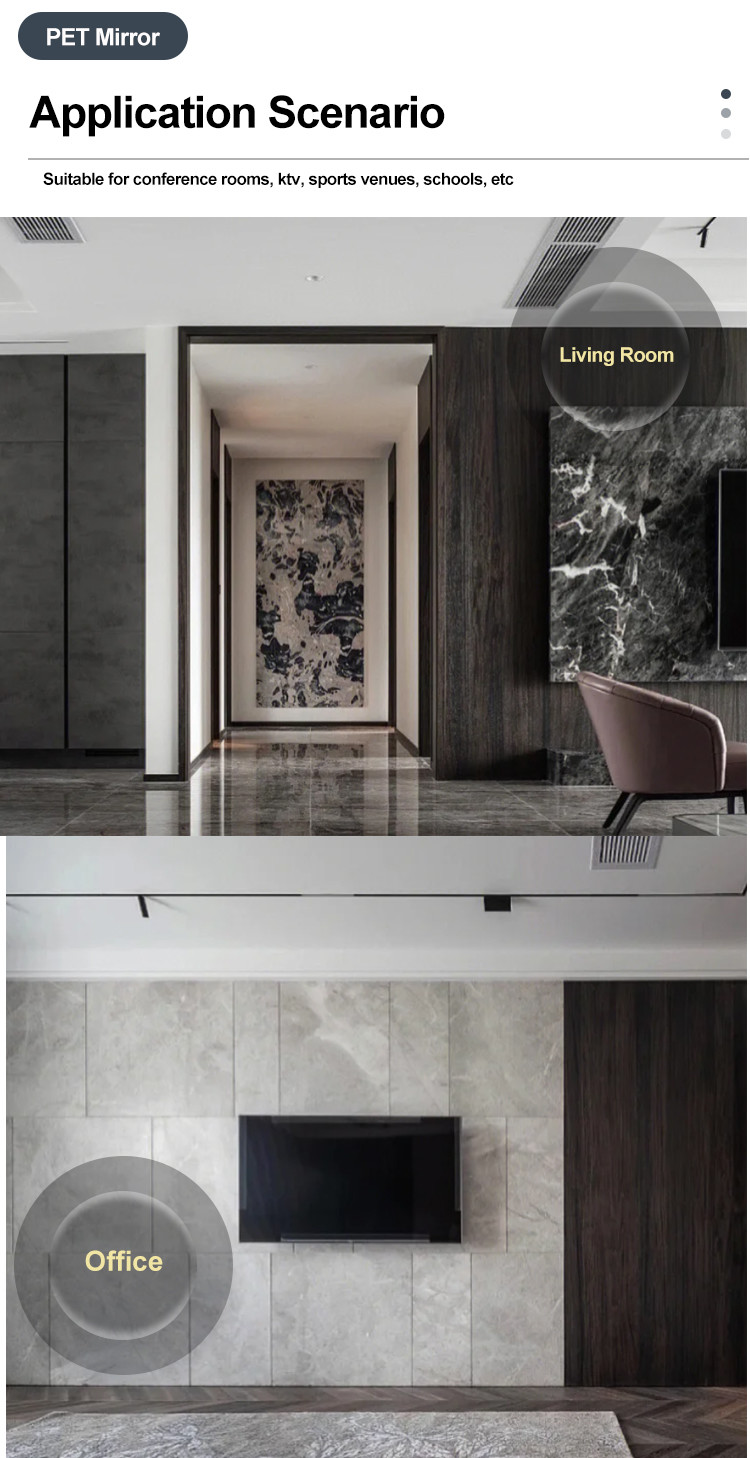 TV Background Marble Wall Panels Waterproof Marble Bamboo Crystal Panels