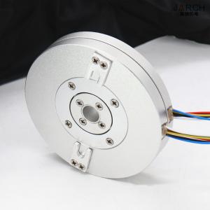 China 10~100mm OD Through Bore Slip Rings 500RPM Aluminium Alloy ROHS factory