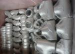 DN50 4mm Stainless Steel Pipe Tee Fittings TP304 / 304L Butt Weld Fittings MSS