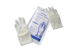 China Rubber Latex Surgical Gloves Powder EO / Gamma Sterilization For Protection factory