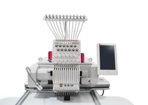 China Digital One Head Embroidery Machine Automatic Thread Trimmer Auto Color Change factory