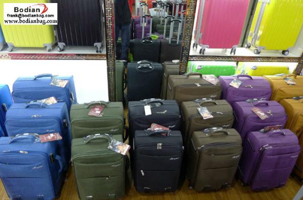 cheap soft sided 20''+24'' +28'' three piece trolley luggage set,suitcases from