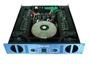 China 2×600W Concert Sound Equipment , 2 Channel Analogue Amplifier factory