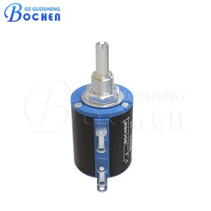 China 16mm Shaft Multiturn Wirewound Precision Potentiometer WXD3-13 2w 10k on sale