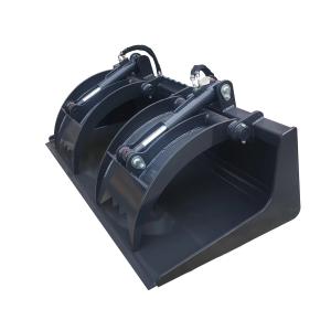China Farm-Oriented Grapple Fork For Agricultural Skid Steer Loader And Wheel Loader factory