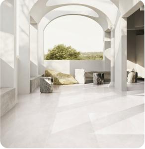 China Beige 60x120cm Moisture-Proof Indoor Floor Baby Face Glazed Porcelain Tile For Bedroom And Balcony factory