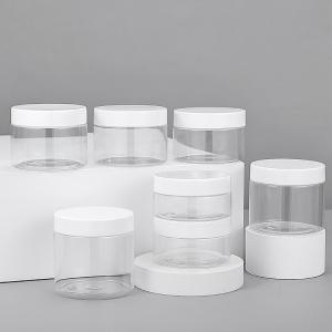 China 100ml Plastic Beauty Jar With Pressure Sensitive Gasket Bacteria Resistant factory