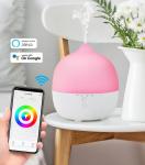APP Wifi 12W 300ml Wooden Ultrasonic Diffuser 30ml/hr
