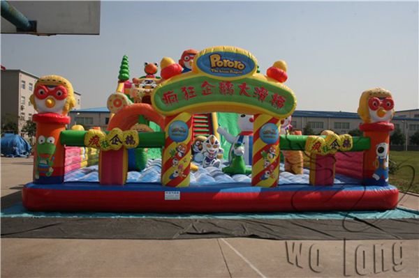 custom inflatable slide / inflatable bouncy slide for kids