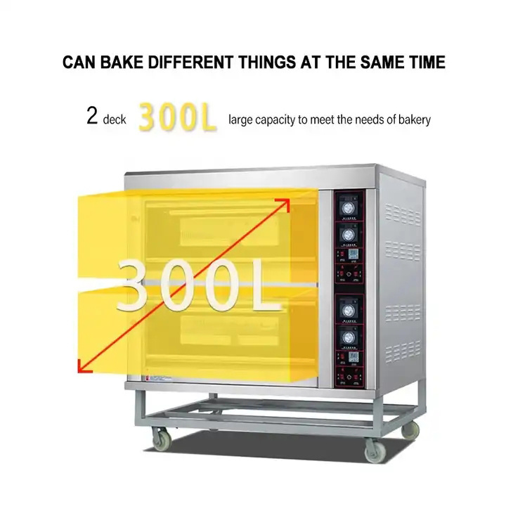 Smart Control Independent Burner Computer Board Gas Baking Bakery Oven