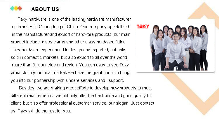 Shower Door Hinges Types Stainless Steel Glass Hinge for 0 Degree Precision Casting