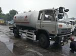 5MT Bobtail Propane Truck , Dongfeng Mobile LPG Bobtail Truck 10000 Liters