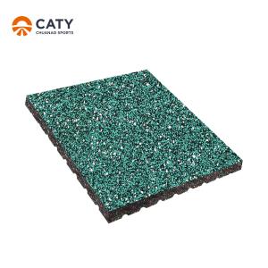 China Fitness Club Heavy duty Gym Rubber Flooring Protective Rubber Mat factory