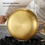 High Quality Silver Stainless Steel Cooker Flat Bottom Cooking Fry Pot Mini