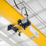 Remote Control 380V Single Girder Beam E0T Crane European Style Type
