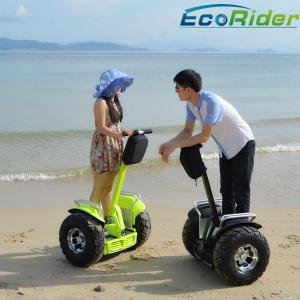 China Black Yellow Two Wheel Electric Vehicle Self Balanced Footplate 250mm Height factory