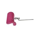 Hospital operating table accessory stainless steel leg holder