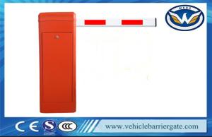 China Car Park Boom Automatic Barrier Gate With Cooling Fan , 2mm Cold Roll Plate factory