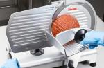 300mm Frozen Meat Slicer Commercial Chicken Beef Sausage Fish Meat Slicer with
