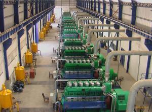China 1000KW-5000KW 400V - 11KV 650RPM 1000RPM MAN Engine Generator HFO and diesel oil Genset Power Plant factory