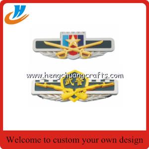 China Police lapel pin souvenir gifts/Military pin badge for promotion gifts factory