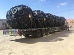 Large Tanker Pneumatic Rubber Fenders Dia 500mm To 3300mm