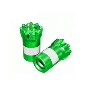 Hardness Tungsten Carbide Milling Drill Bits / T45 Threaded Industrial Drill