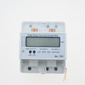 China High Quality Single Phase Three Wire Power Meter Digital Electric Energy Meters factory