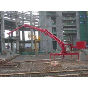 China Electrical System Spider Concrete Pump Placing Boom Wireless HG17 factory
