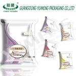 Food Grade Clear Plastic Pouch 3 Side Seal Bag Popcorn Packaging