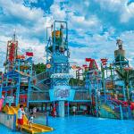 Ancient Village Splash Park Playground Anti Authentic Fiberglass Pool Water
