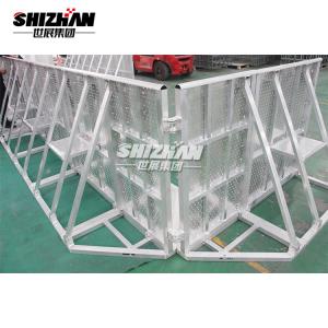 China Event Aluminum Metal Crowd Control Barrier Concert Barricade factory