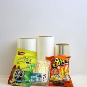 China Transparent Bi Oriented Polypropylene Film Gloss BOPP Film For Tape Production factory